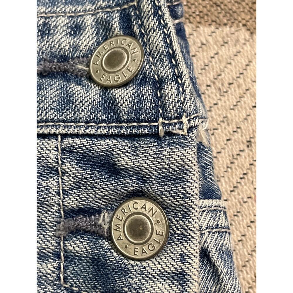 American Eagle Outfitters Tomgirl Shortalls, distressed, size XS - Picture 12 of 12